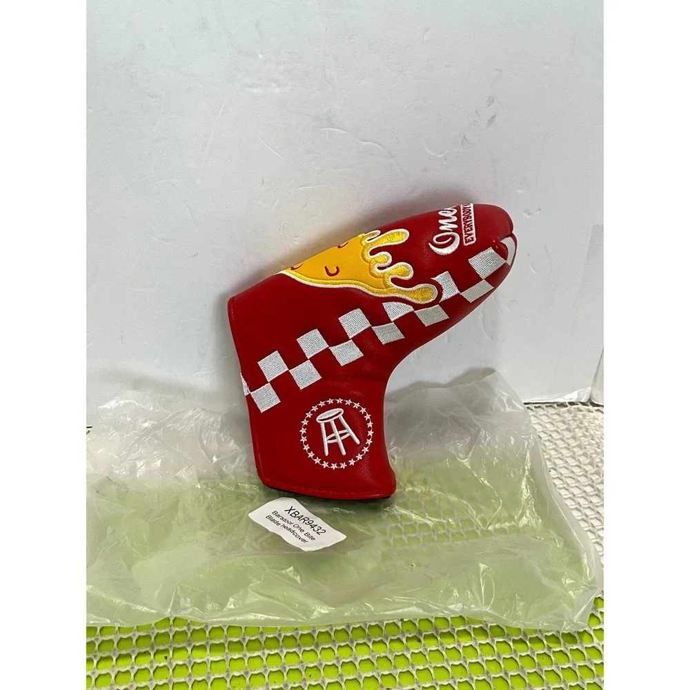 Barstool Sports One Bite Pizza Blade Putter Headcover Red Golf NEW